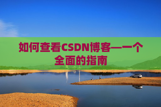 如何查看CSDN博客—一个全面的指南